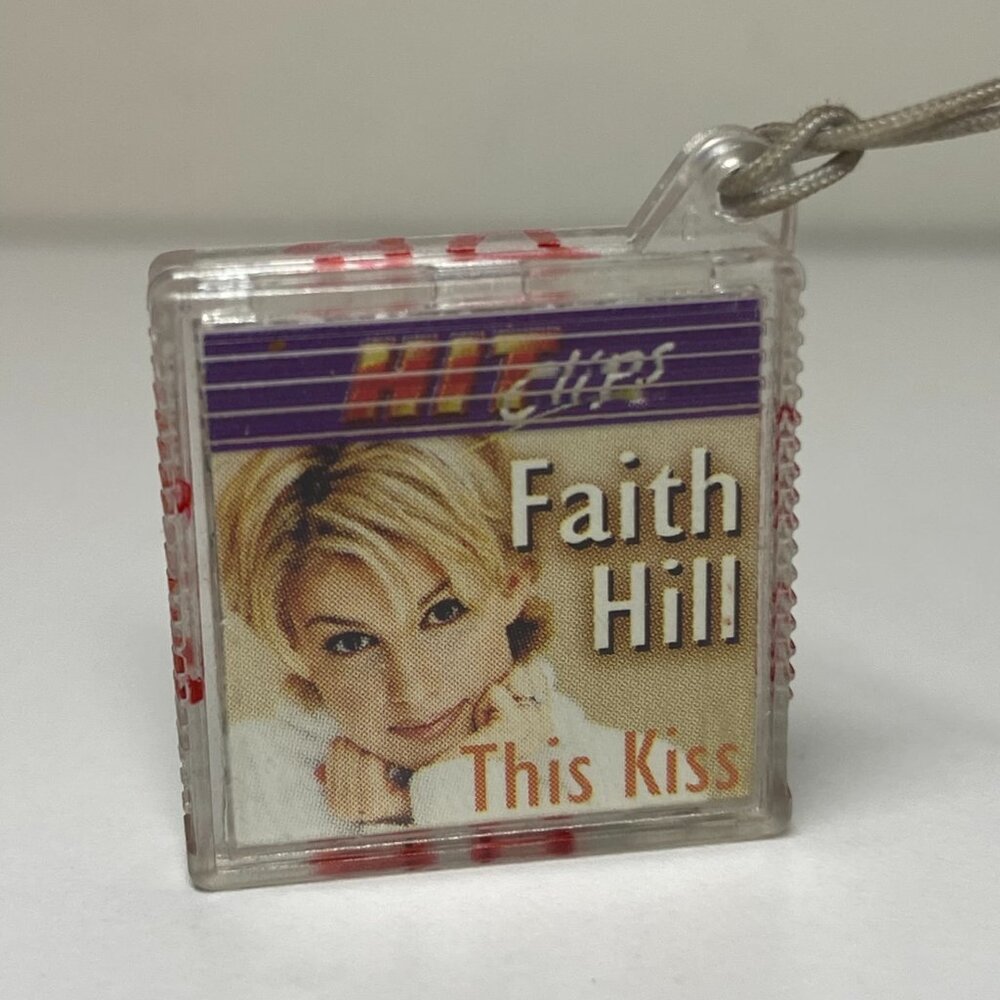 Vintage Authentic Hasbro Tiger Hit Clips Faith Hill This Kiss TESTED WORKS